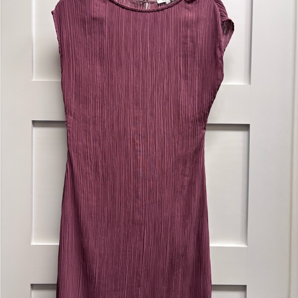 Madewell Plissé Mini Tee Dress